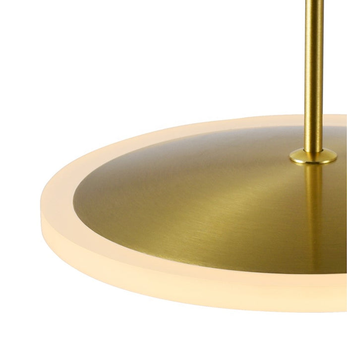 CWI Lighting Ovni Multi Point Pendant, Brass