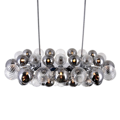 27 Light Chandelier, Chrome