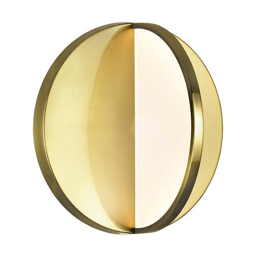 CWI Lighting Tranche 10" Wall Sconce, Brushed Brass - 1206W10-1-629-A