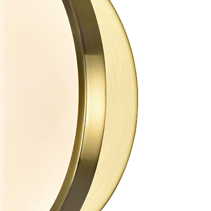 CWI Lighting Tranche 10" Wall Sconce, Brushed Brass