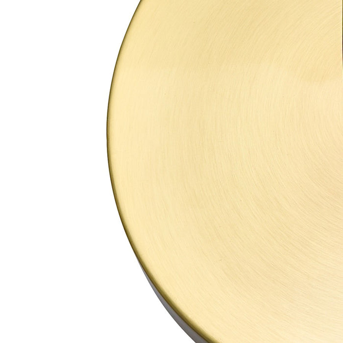 CWI Lighting Tranche 7" Wall Sconce, Brushed Brass