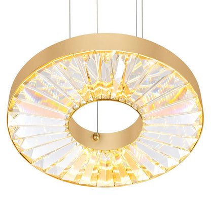 Bjoux 16" Down Chandelier, Sun Gold