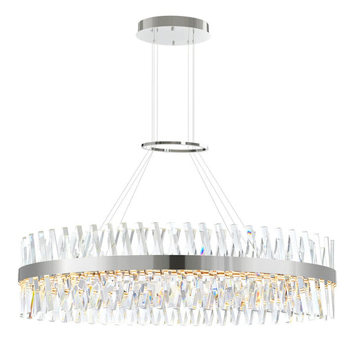 CWI Lighting Glace 52" Chandelier, Chrome - 1220P52-601-O
