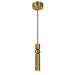 CWI Lighting Chime Down Mini Pendant, Brass - 1225P5-1-625