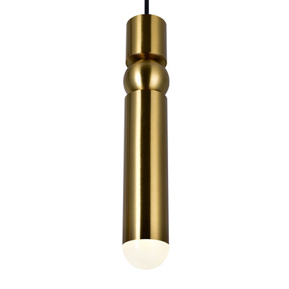 Down Mini Pendant, Brass