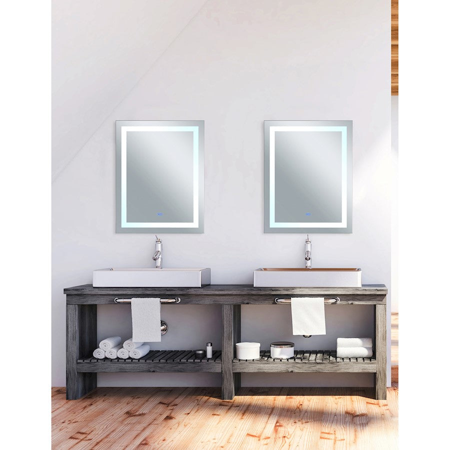 CWI Lighting 32x40 Abril Mirror, White