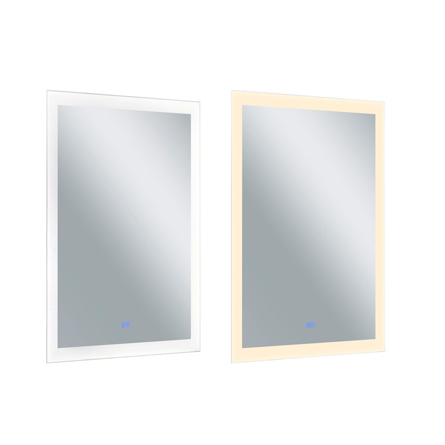 CWI Lighting 30x49 Abigail Mirror, White