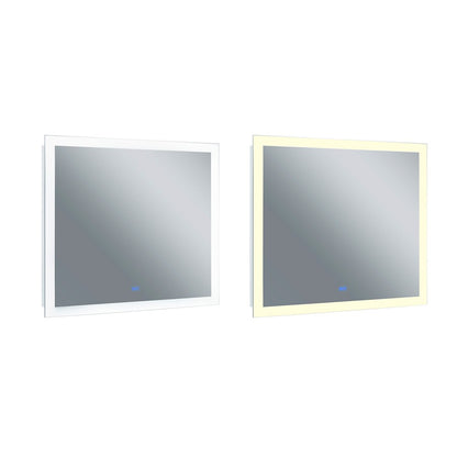 CWI Lighting 40x36 Abigail Mirror, White - 1233W40-36