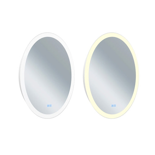 CWI Lighting Agostino Mirror, White - 1234W22-O