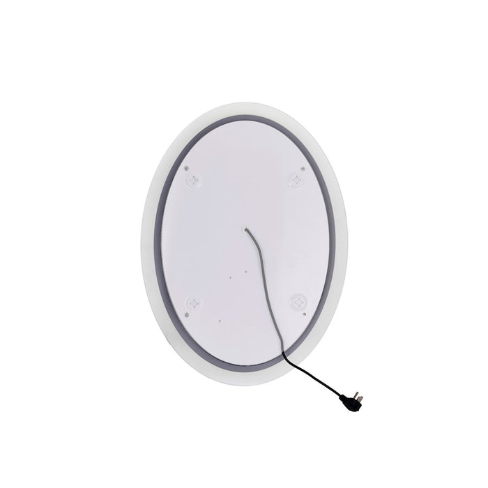 CWI Lighting Agostino Mirror, White