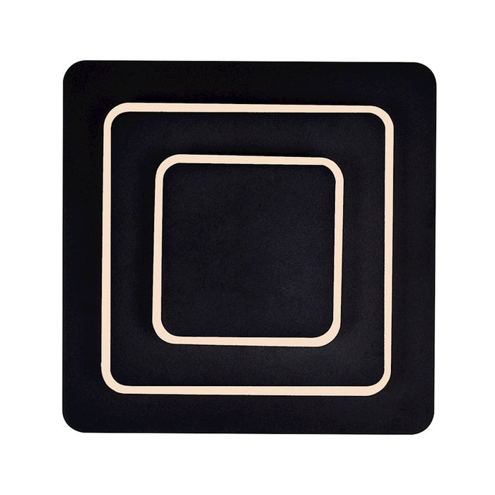 CWI Lighting Private I Square 9" Wall Sconce, Matte Black - 1238W9-101