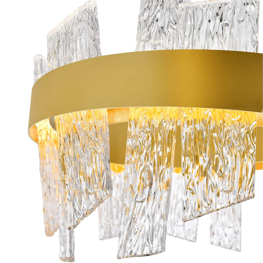 Guadiana 24" Chandelier, Satin Gold