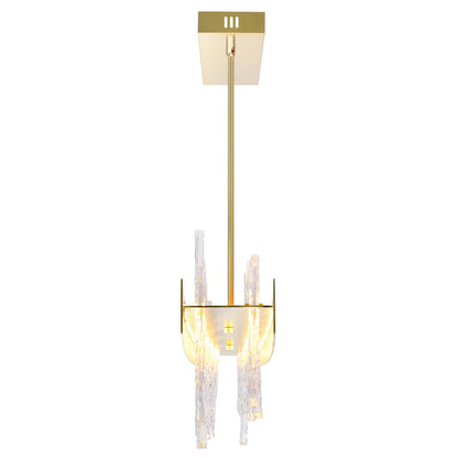 Guadiana 39" Chandelier, Satin Gold