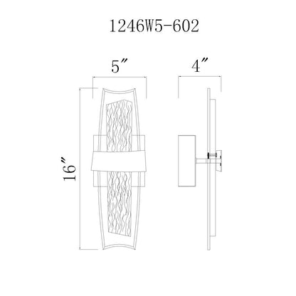 5" Wall Sconce