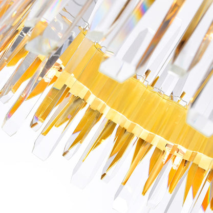 20 Light Chandelier, Satin Gold