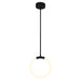 CWI Lighting Hoops Pendant, Black - 1273P10-1-101