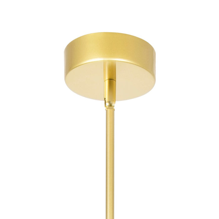 CWI Lighting Hoops Pendant, Satin Gold