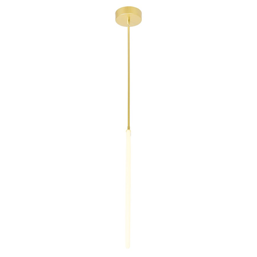 Hoops 24" Chandelier, Satin Gold