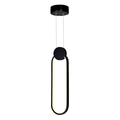 CWI Lighting Pulley 4" Mini Pendant, Black - 1297P4-1-101