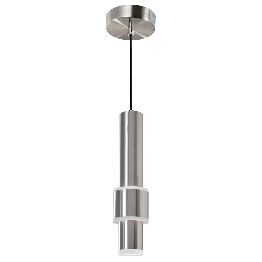 Mini Pendant, Satin Nickel