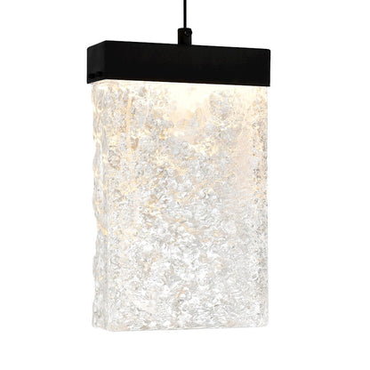 Lava 48" Chandelier, Black