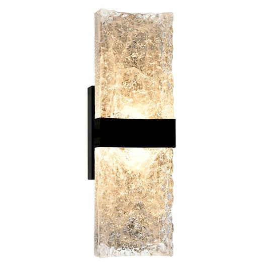 CWI Lighting Lava Wall Light, Black - 1587W20-2-101