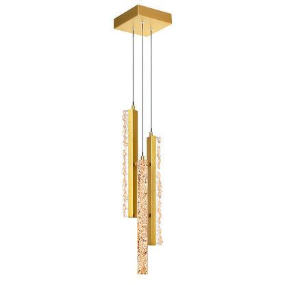 CWI Lighting Stagger Mini Pendant, Brass - 1588P6-3-624