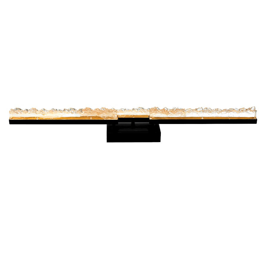 36" Bathroom Vanity Light, Black