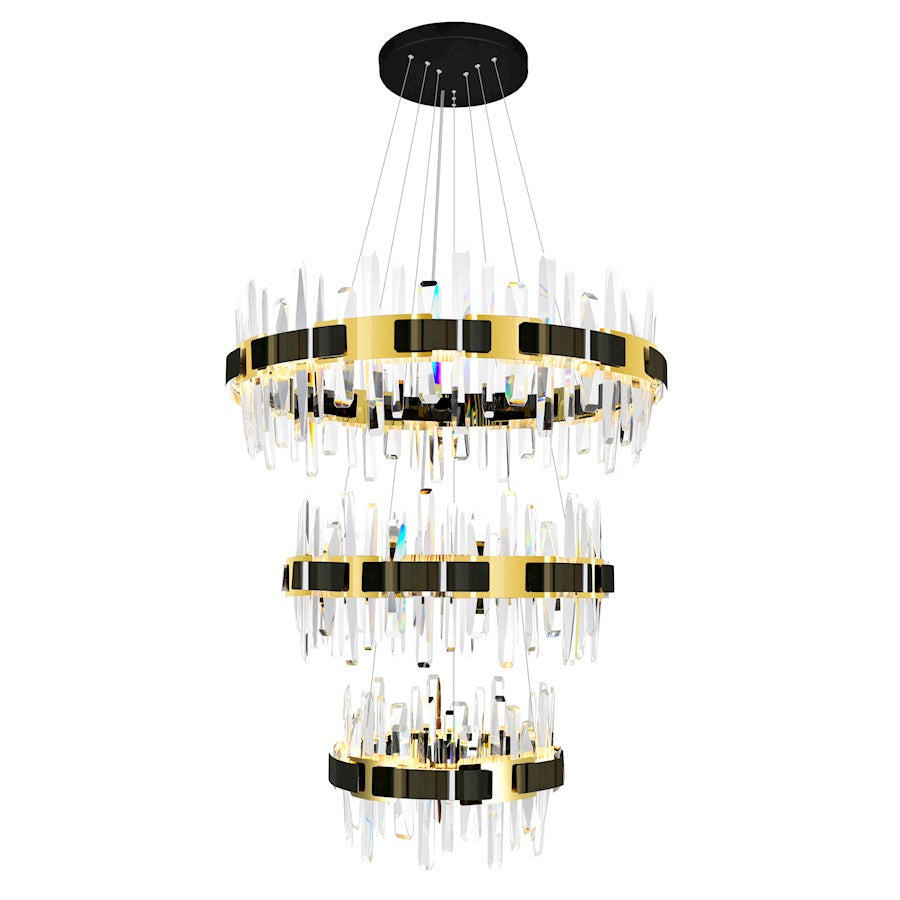 Chandelier, Pearl Black