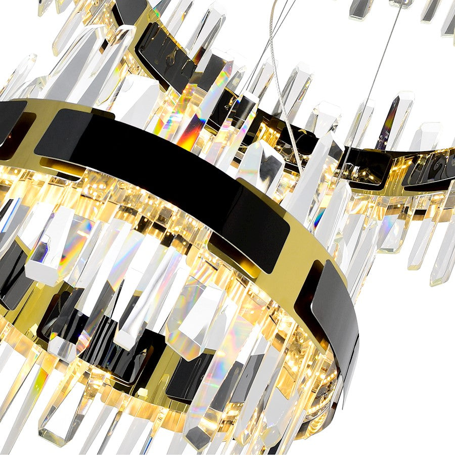 Chandelier, Pearl Black