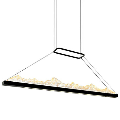 Himalayas 48" Chandelier, Black