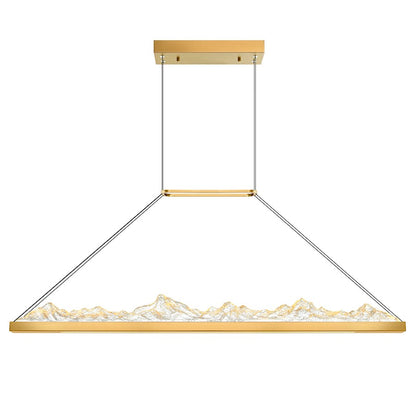 CWI Lighting Himalayas 48" Chandelier, Brass - 1601P48-624