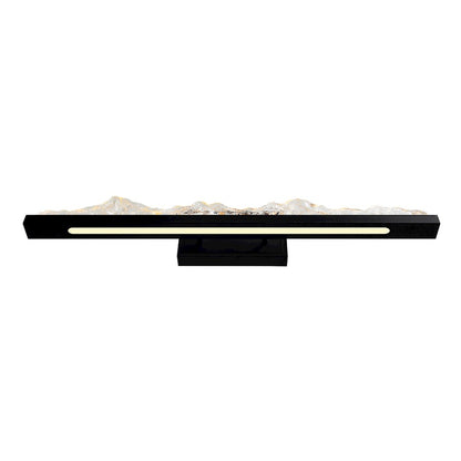 36" Bathroom Vanity Light, Black