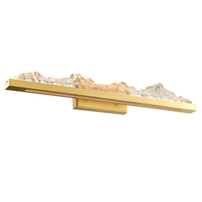 36" Bathroom Vanity Light, Brass