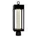 CWI Lighting Rochester Outdoor Lantern Head, Black/Clear - 1696PT5-1-101
