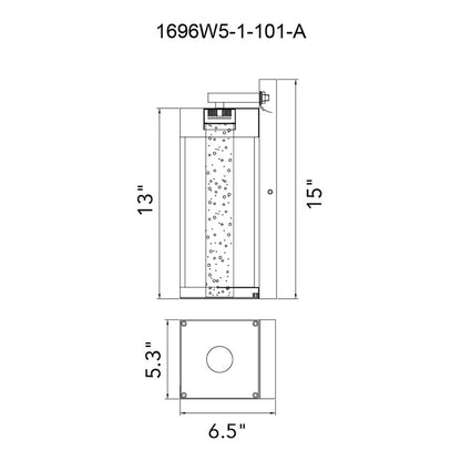 5" Outdoor Wall Sconce