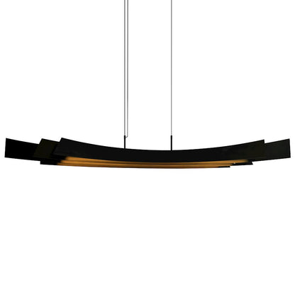 Candora 72" Chandelier, Black