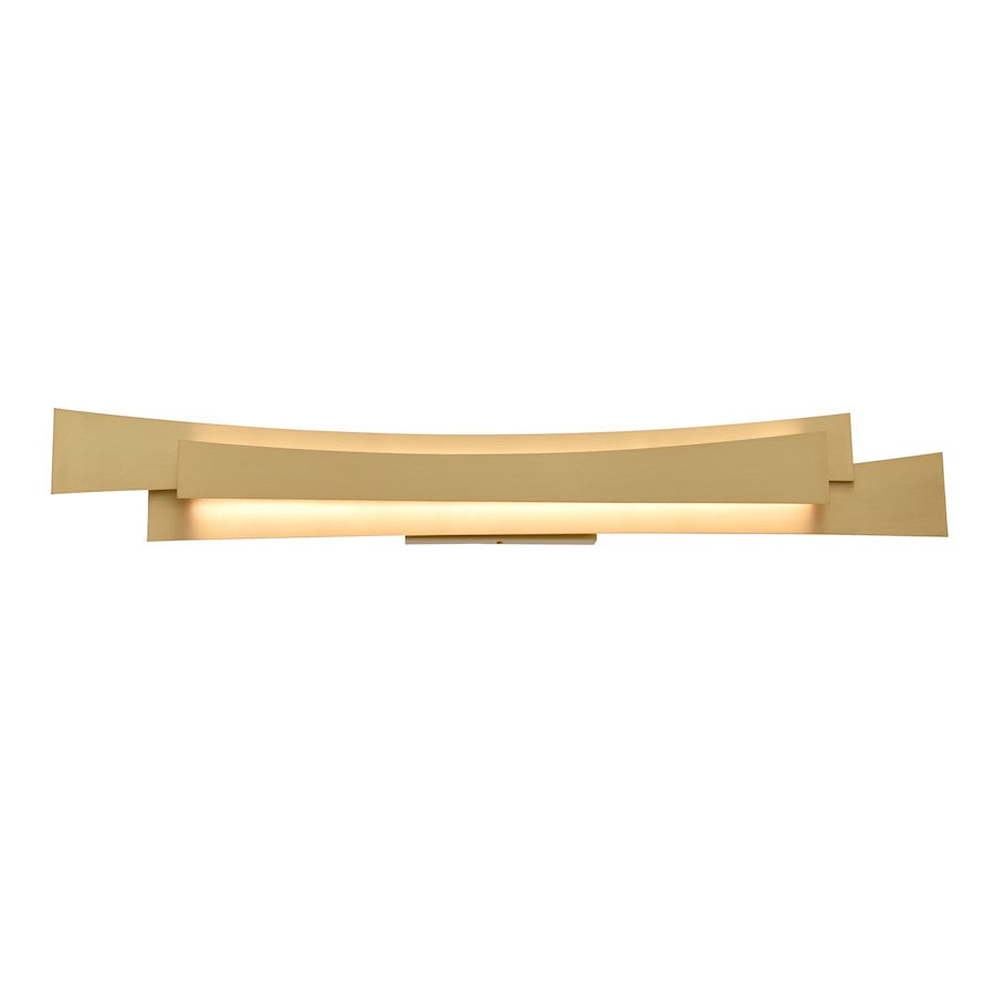 CWI Lighting Candora Integrated LED 36" Vanity Light, Brass - 1698W36-624