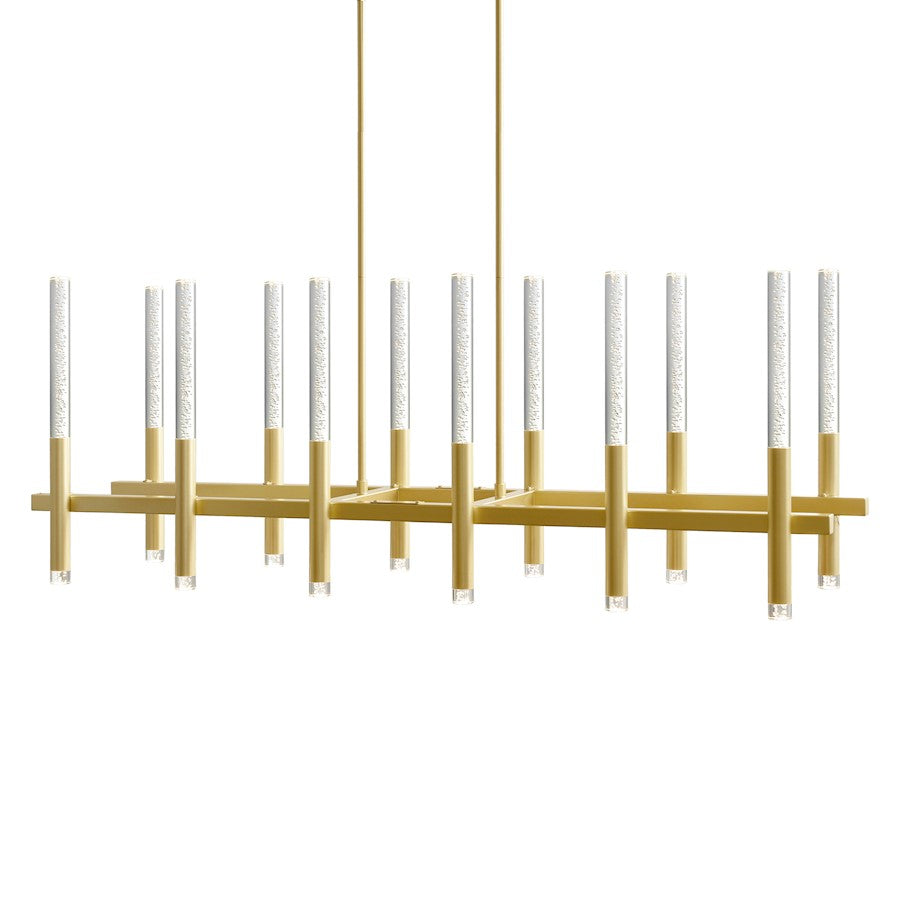 Dragonswatch 48" Chandelier, Satin Gold