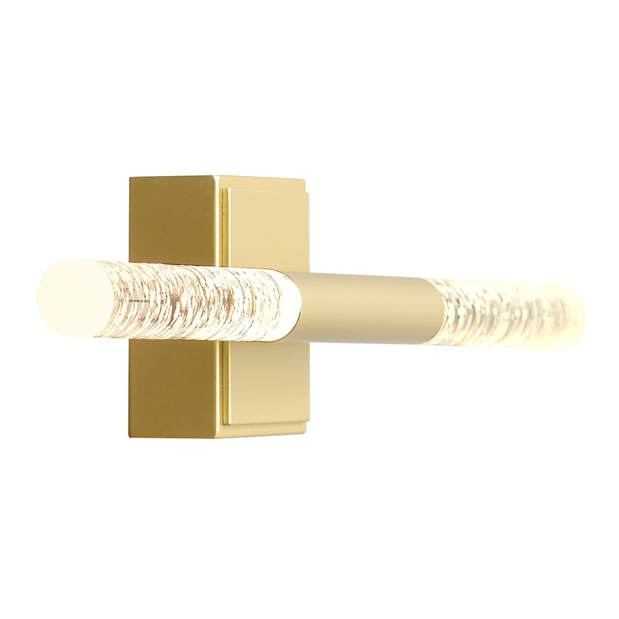 Bathroom Vanity Light, Satin Gold