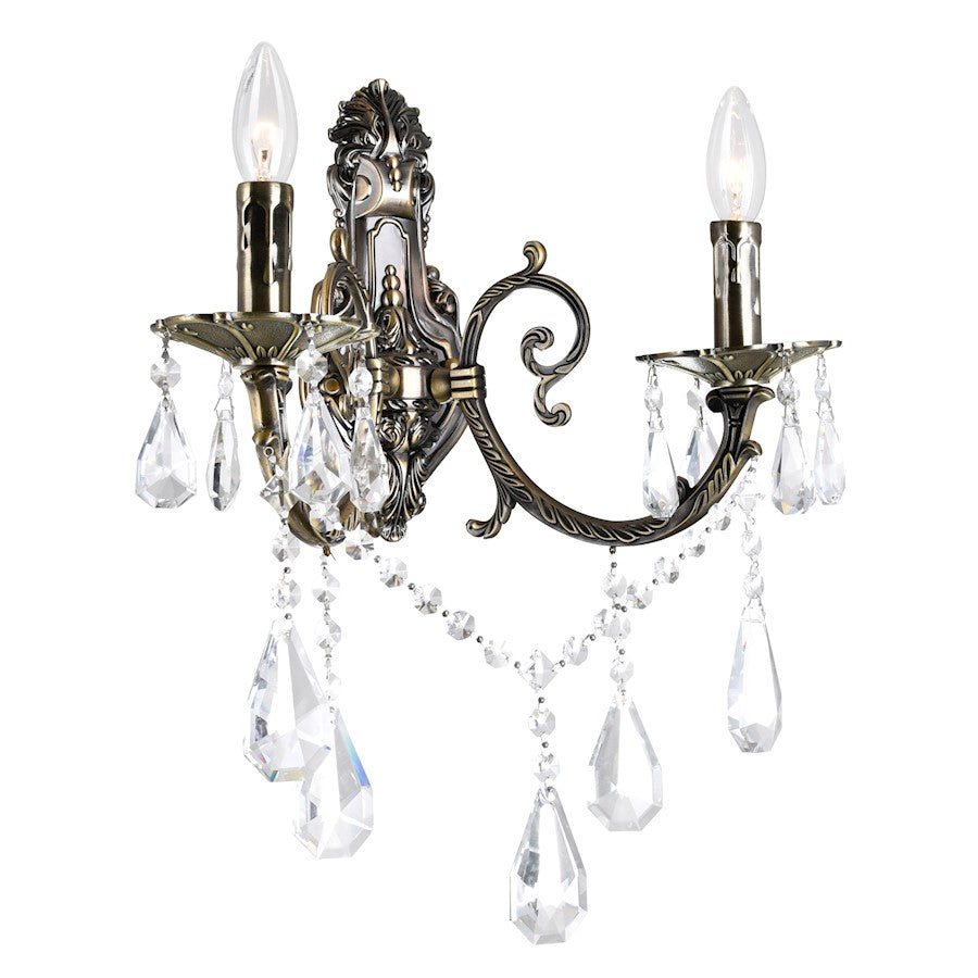 2 Light 16" Wall Sconce