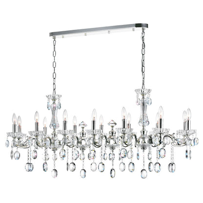 CWI Lighting Flawless 14 Light Up Chandelier, Chrome - 2016P54C-14