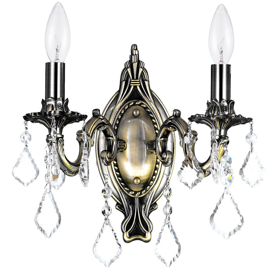 2 Light 8" Wall Sconce