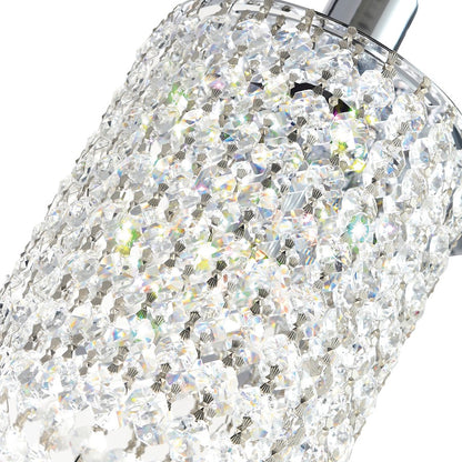 1 Light Down Mini Pendant, Chrome PRR