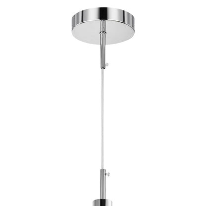 1 Light Down Mini Pendant, Chrome PRR