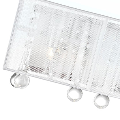 5 Light Bathroom Vanity Light, Chrome