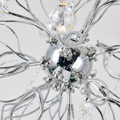 15 Light Chandelier, Chrome