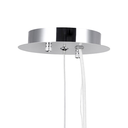 18 Light Chandelier, Chrome