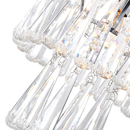 3 Light Chandelier, Chrome