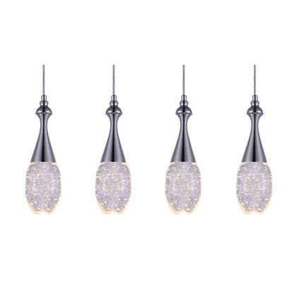 Multi Point 23" Pendant, Chrome